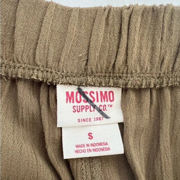 Mossimo Shorts Womens Fringed Adjustable Waist Khaki Green Size S NWT - Picture 6 of 6